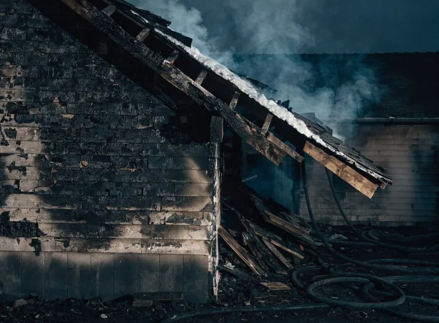 Fire Damage — property loss handled by Apex Public Adjusting.